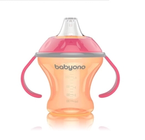 Kubek niekapek z miękkim ustnikiem 180ml BabyOno 1456