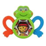Grzechotka "żaba" z lusterkiem baby mix