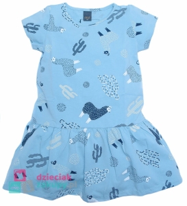 Sukienka dla dziewczynki na krótki rękaw Lama