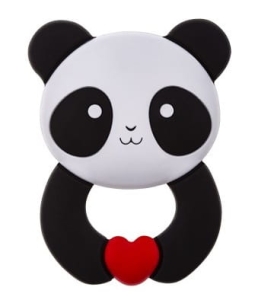 Silikonowy gryzak Panda dla dziecka Akuku