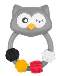 Szara grzechotka Sówka Akuku