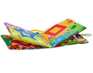 Miękka książeczka dla dziecka z kształtami