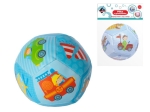 Miękka piłeczka z grzechotką dla niemowląt niebieska