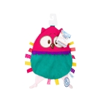 Szmatka przytulanka z metkami dla niemowląt 68/045_pin