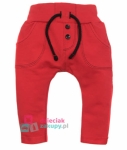Spodenki dresowe dla niemowlaka Mrofi Czarek czerwone