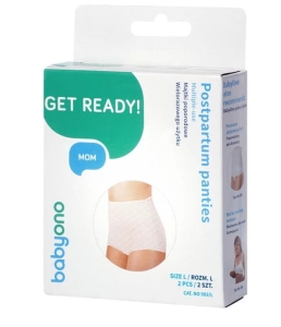 Majtki poporodowe wielorazowe L 2 szt. BabyOno