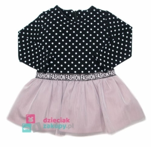 Balowa sukienka z tiulem dla dziewczynki Fashion