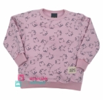 Bluza niemowlęca dziewczęca Buźki różowa
