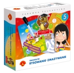 Zabawka edukacyjna dla 4 latka rysowanie zmazywanie Smakołyki Alexander