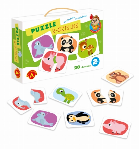 układanka edukacyjna puzzle dla 2 latki ze zwierzątkami alexander.jpg