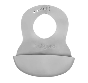 Silikonowy śliniak z rynienką BabyOno 835