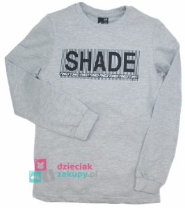 Szara bluzka chłopięca z napisem GT
