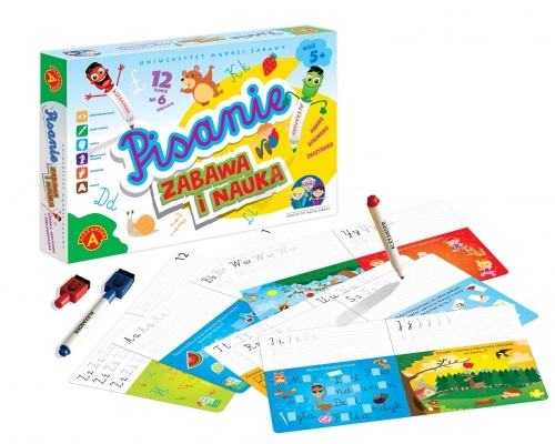 zabawka edukacyjna pisanie zmazywanie uniwersytet mądrej głowy alexander.jpg