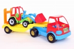 Auto laweta zabawka z traktorem Monster