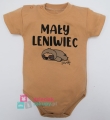 miodowe body chłopięce z napisem mały leniwiec mrofi.jpg