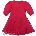 Czerwona sukienka dla dziewczynki na lato Atut