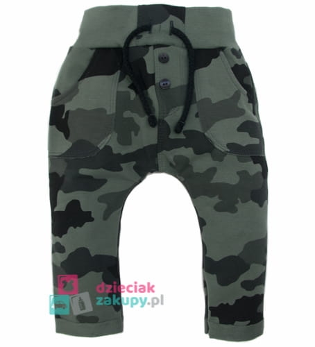 spodenki dresowe dla niemowlaka mrofi czarek moro.jpg