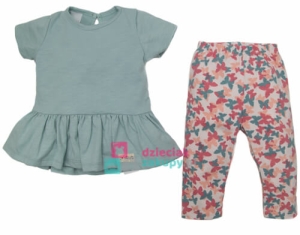 Komplet niemowlęcy na lato dla dziewczynki Motylek Atut
