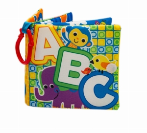 Miękka szeleszcząca książeczka dla dziecka z literkami