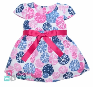 Sukienka dla dziewczynki niemowlaka Karuzela Mrofi