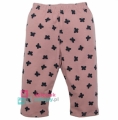 legginsy na lato dla dziewczynki 3/4 motyle brudny róż atut.jpg