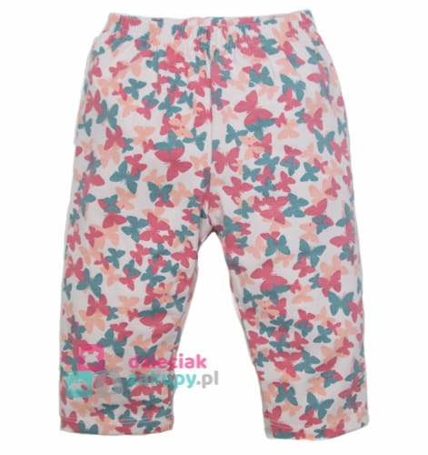 legginsy na lato dla dziewczynki 3/4 motyle atut.jpg