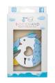 silikonowy gryzak zawieszka donut niebieski bocioland.jpg