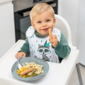 talerzyk z przyssawką dla dzieci babyono 1062/03 szary .jpg