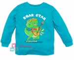 Niebieska bluzka chłopięca z dinozaurem Gt