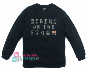 Czarna bluzka chłopięca z napisem Moro Explore Gt