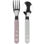 Łyżeczka i widelec ze stali nierdzewnej Baby Ono 1065/02