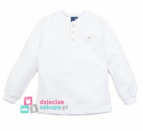 Biała elegancka bluzka dla chłopca na długi rękaw gt.jpg