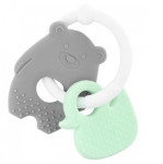 Zestaw gryzaków niemowlęcych Miś kaczka Akuku