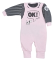 komplet ogrodniczki i bluzka dla niemowlaka koala piesek różowy.jpg