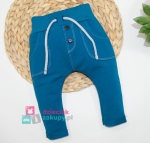 Spodnie dresowe dla niemowlaka Czarek Mrofi kolor morski