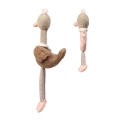 zestaw zabawek edukacyjnych przytulanka  i grzechotka ostrich mcknox family babyono 1446.jpg