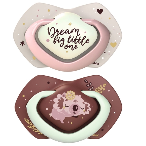 Silikonowe smoczki Canpol Babies 6-18m Light Touch 22/659 pin