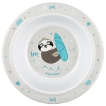 Miseczka melaminowa dla dzieci Canpol Exotic Animals 4/519 grey