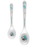 Łyżeczki melaminowe dla dzieci Canpol Exotic Animals 4/530 grey