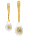 Łyżeczki melaminowe dla dzieci Canpol Exotic Animals 4/530 yel