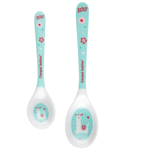 Łyżeczki melaminowe dla dzieci Canpol Exotic Animals 4/530 tur