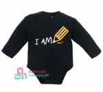 Body dla chłopca niemowlaka Mrofi Ołówek czarne