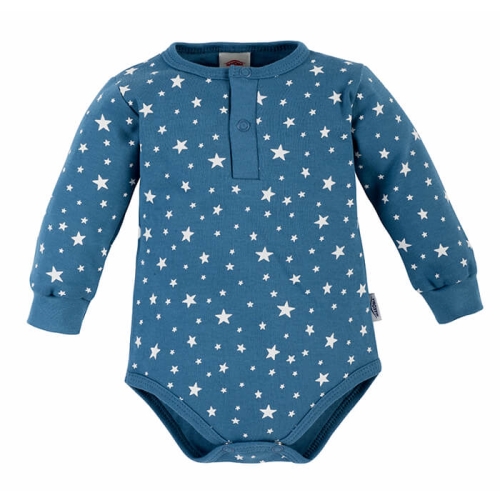 Body dla niemowlaka chłopca w gwiazdki Makoma Stars niebieskie .jpg