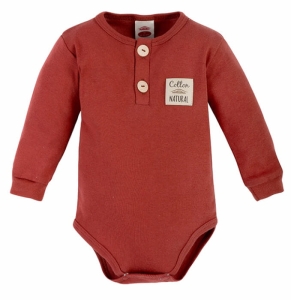Body polo dla chłopca niemowlaka Makoma CEGLASTE