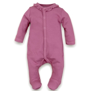 Nini pajac dla niemowlaka dziewczynki Śliwka