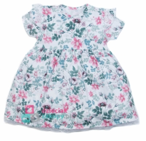 Bodosukienka dla dziewczynki w kwiaty Fiori Mrofi