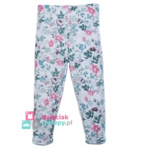 Kwiatowe leginsy dla dziewczynki Fiori Mrofi