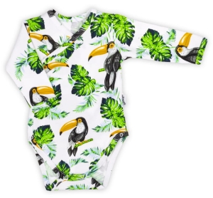Body na długi rękaw dla chlopca niemowlaka Nicol Tukan