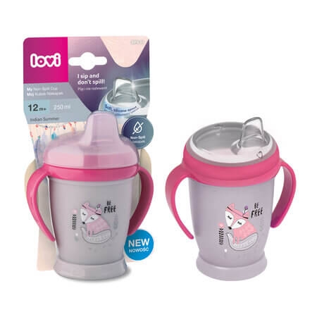 Kubek niekapek Lovi 250 ml Indian Summer 35/346 Girl różowy.jpg