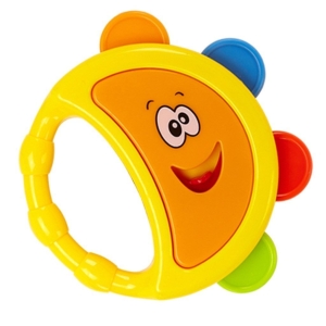 Grzechotka dla niemowlaka Baby Mix Tamburyn ID37159